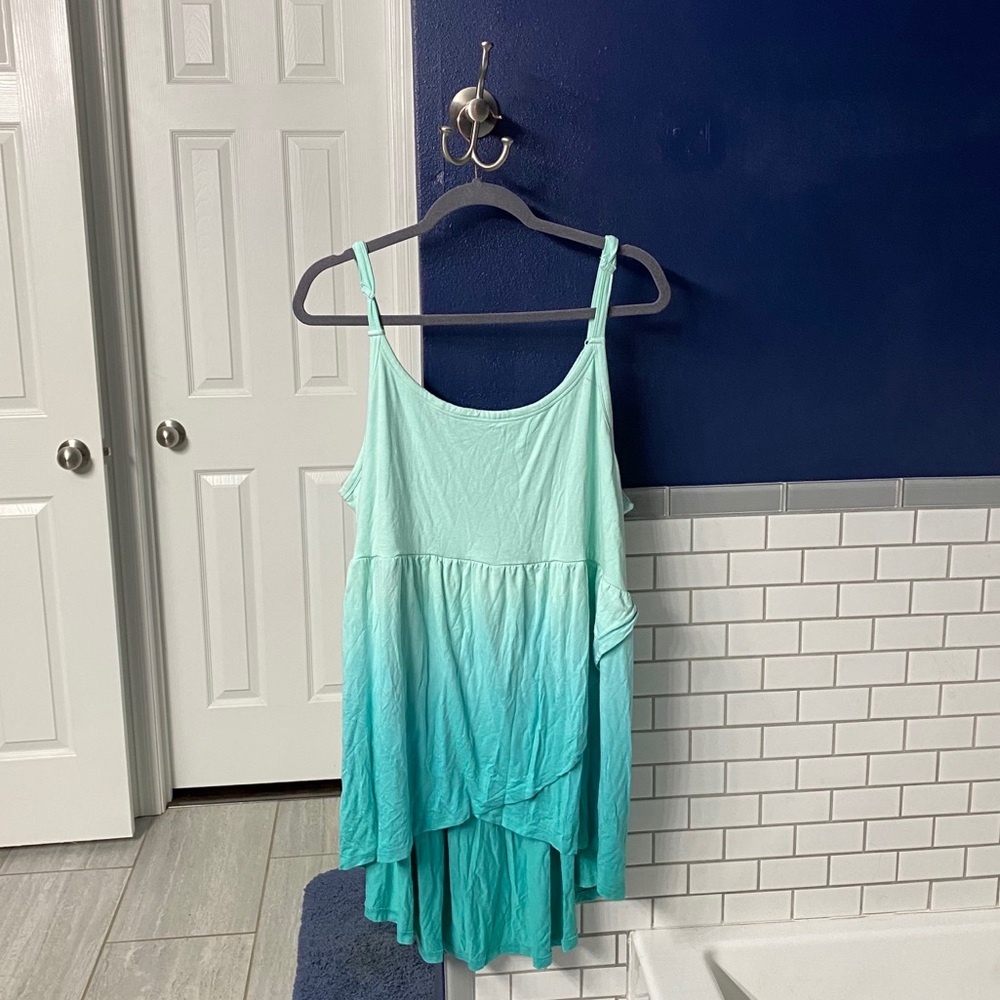 Super Soft Torrid Mint Green Blue Camisole 3XL